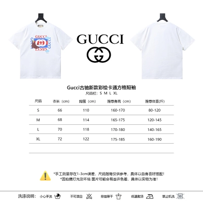 GUCCI Cartoon Short Sleeve T-Shirt 02