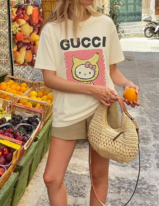 GUCCI Cartoon Short Sleeve T-Shirt Style 10