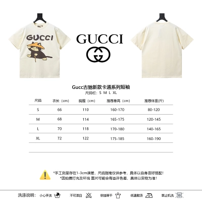 GUCCI Cartoon Short Sleeve T-Shirt Style 12 02