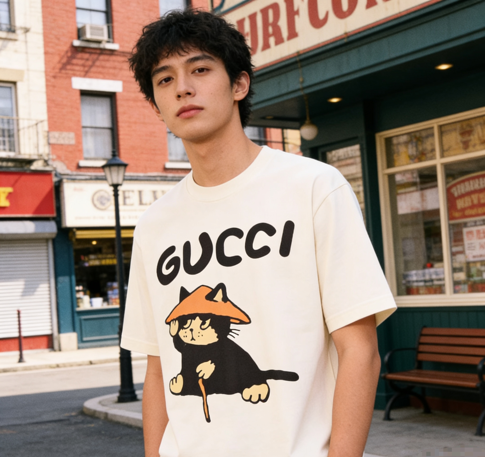 GUCCI Cartoon Short Sleeve T-Shirt Style 12