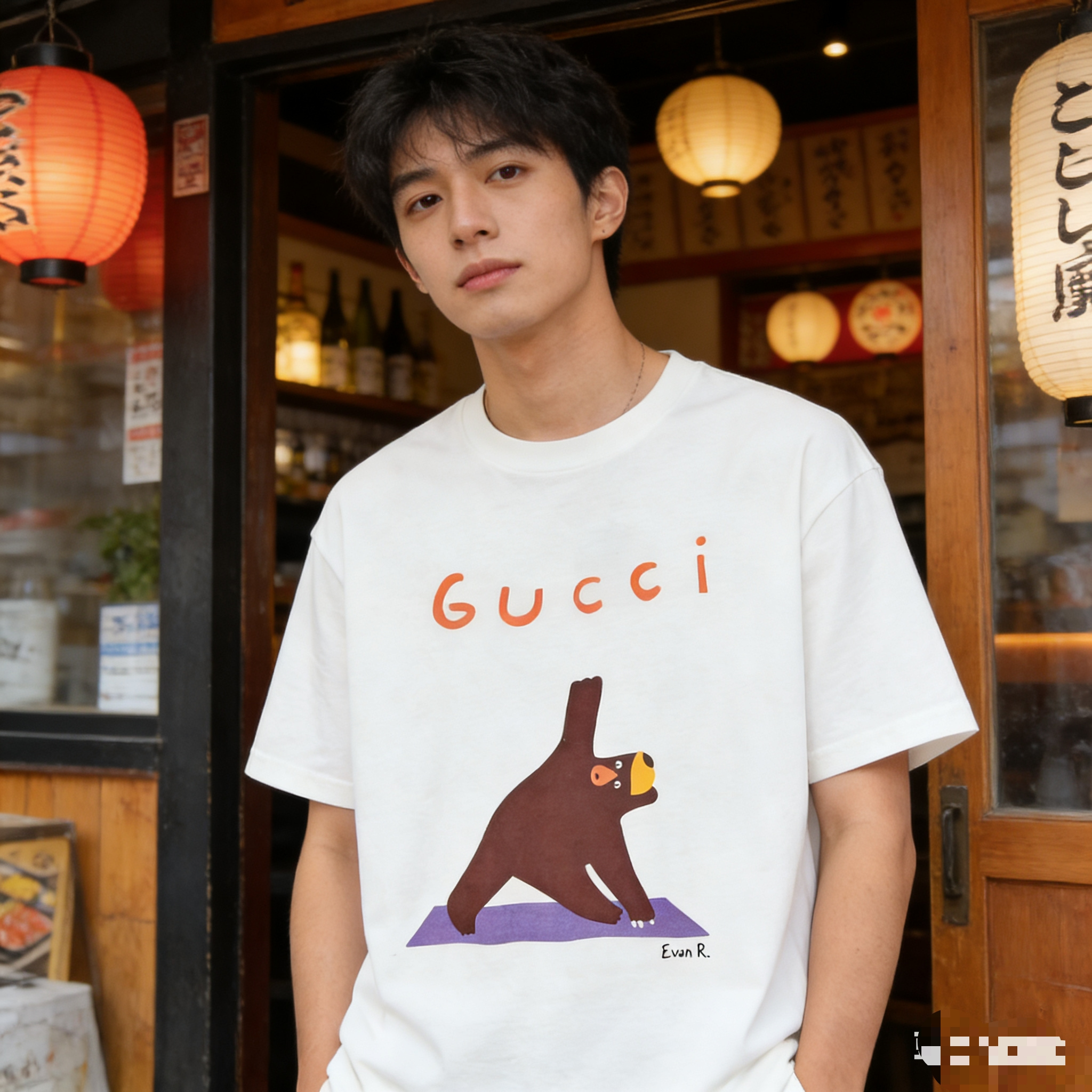 GUCCI Cartoon Short Sleeve T-Shirt Style 13