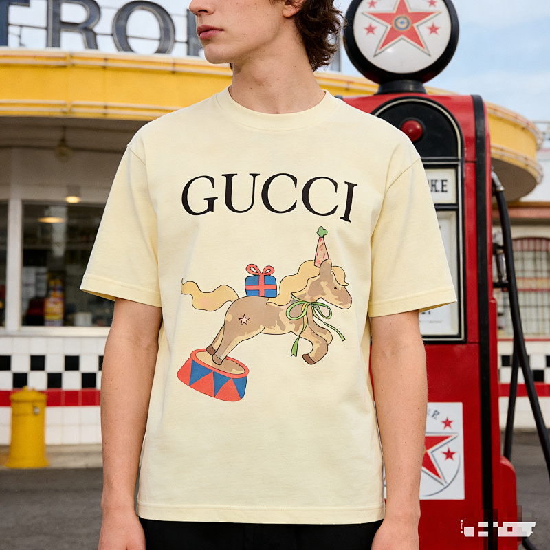 GUCCI Cartoon Short Sleeve T-Shirt Style 16