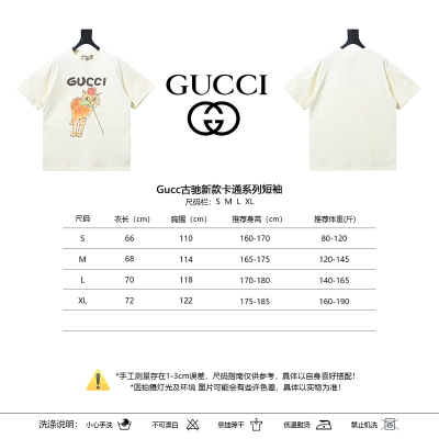 GUCCI Cartoon Short Sleeve T-Shirt Style 17 02