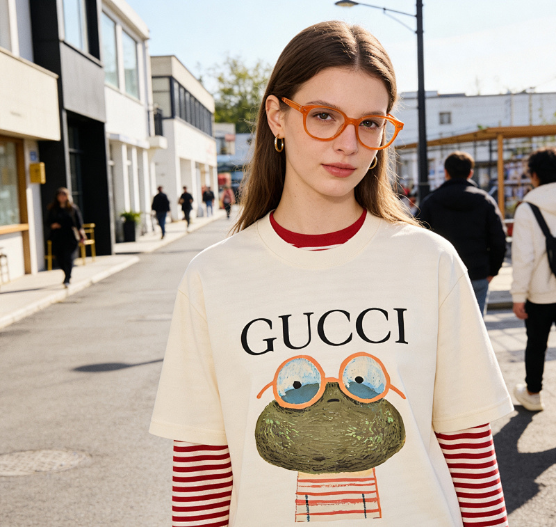 GUCCI Cartoon Short Sleeve T-Shirt Style 18