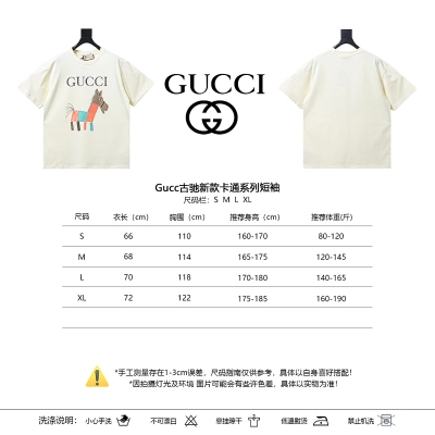GUCCI Cartoon Short Sleeve T-Shirt Style 19 02