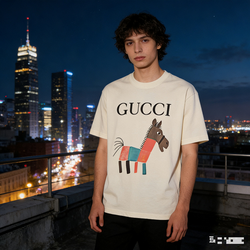 GUCCI Cartoon Short Sleeve T-Shirt Style 19