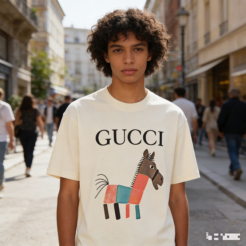 GUCCI Cartoon Short Sleeve T-Shirt Style 19