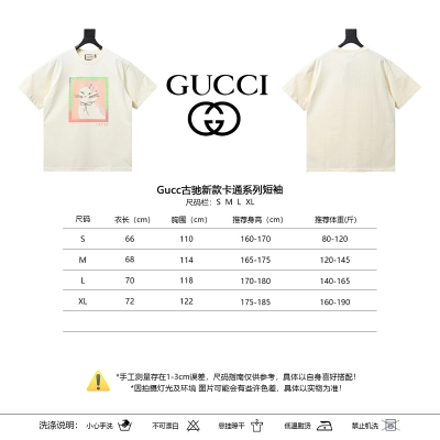 GUCCI Cartoon Short Sleeve T-Shirt Style 1 02