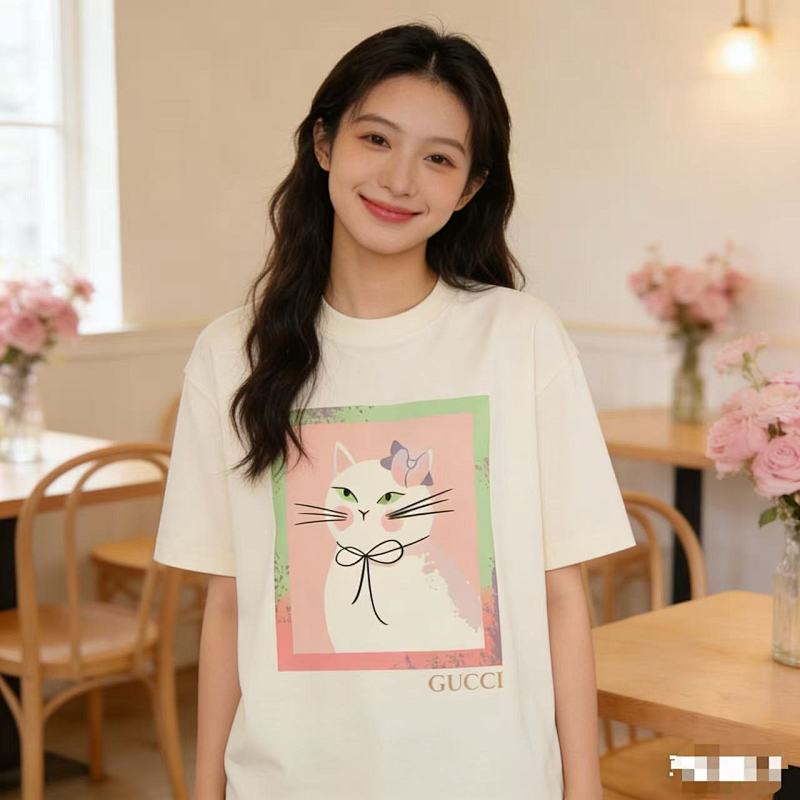 GUCCI Cartoon Short Sleeve T-Shirt Style 1