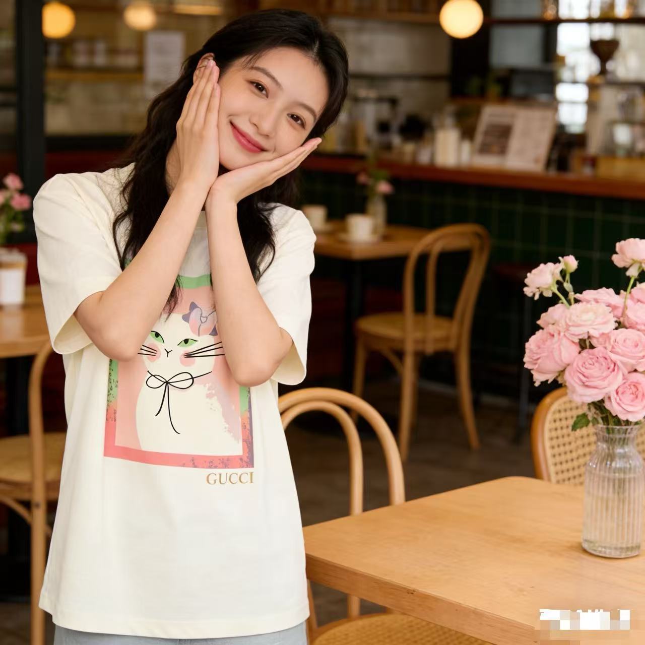 GUCCI Cartoon Short Sleeve T-Shirt Style 1