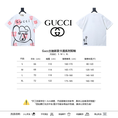 GUCCI Cartoon Short Sleeve T-Shirt Style 20 02