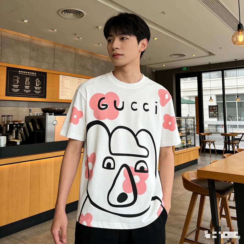 GUCCI Cartoon Short Sleeve T-Shirt Style 20