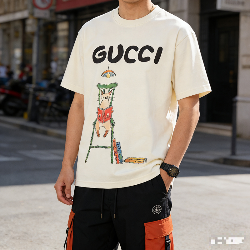 GUCCI Cartoon Short Sleeve T-Shirt Style 2