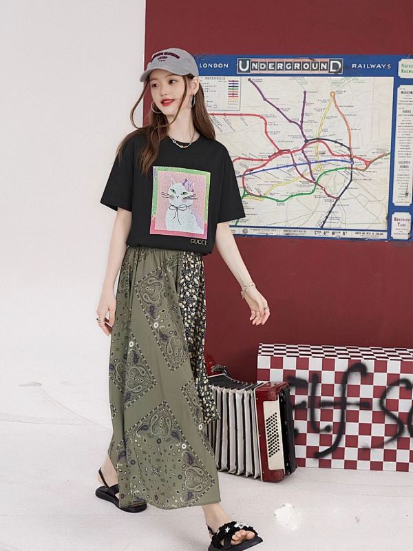GUCCI Cartoon Short Sleeve T-Shirt Style 5