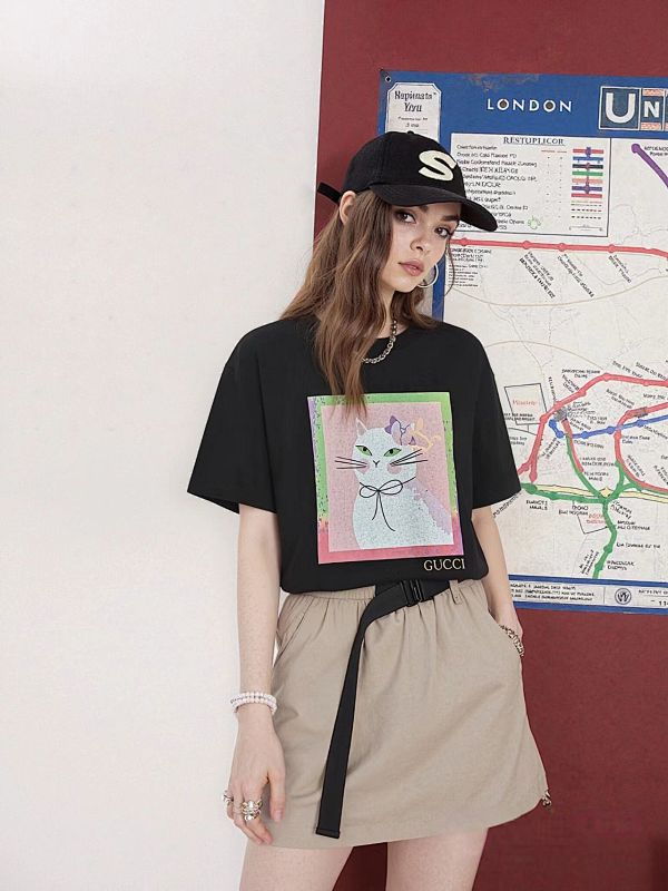 GUCCI Cartoon Short Sleeve T-Shirt Style 5