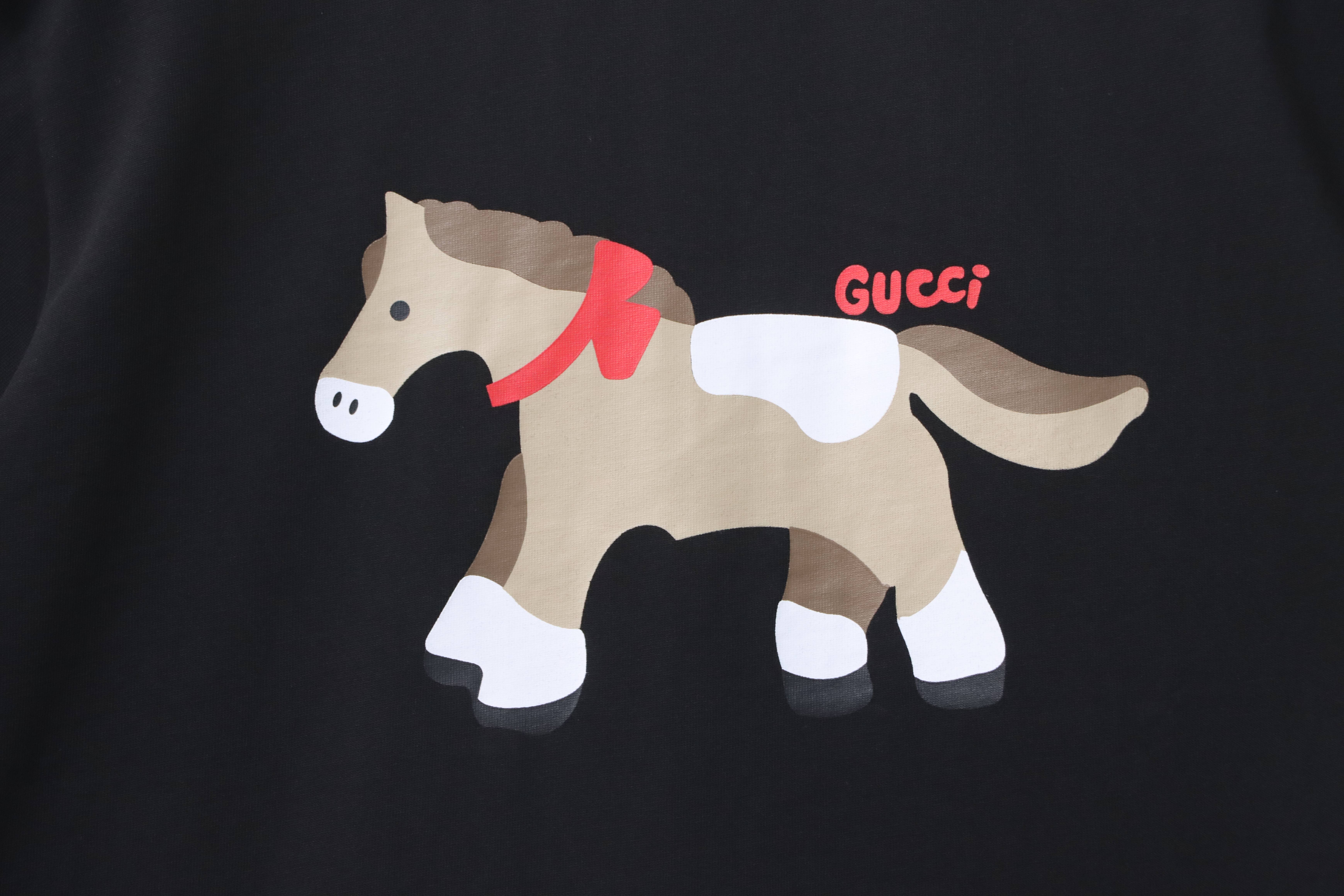 GUCCI Cartoon Short Sleeve T-Shirt Style 7