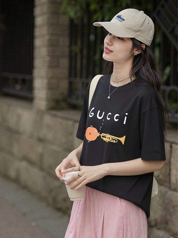 GUCCI Cartoon Short Sleeve T-Shirt Style 8