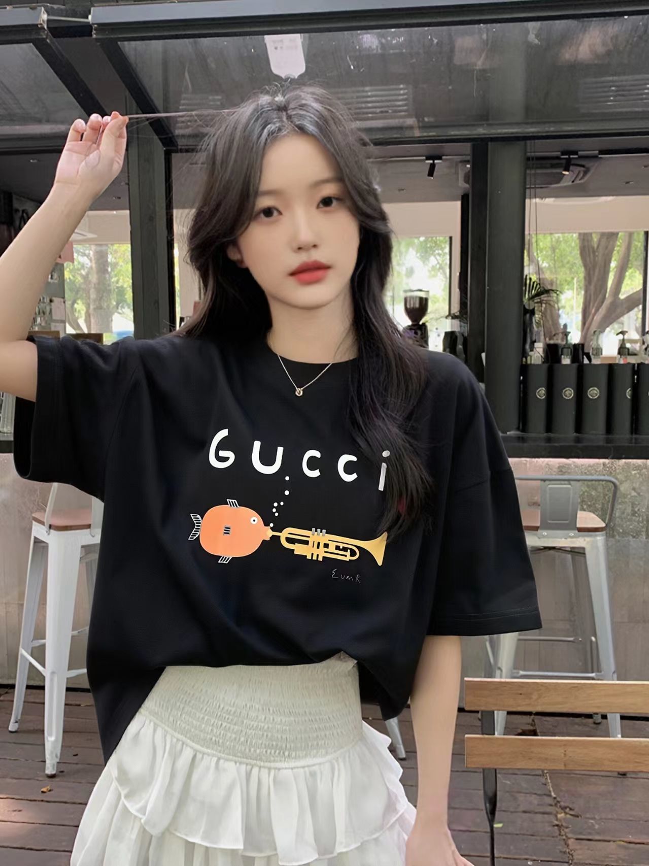 GUCCI Cartoon Short Sleeve T-Shirt Style 8