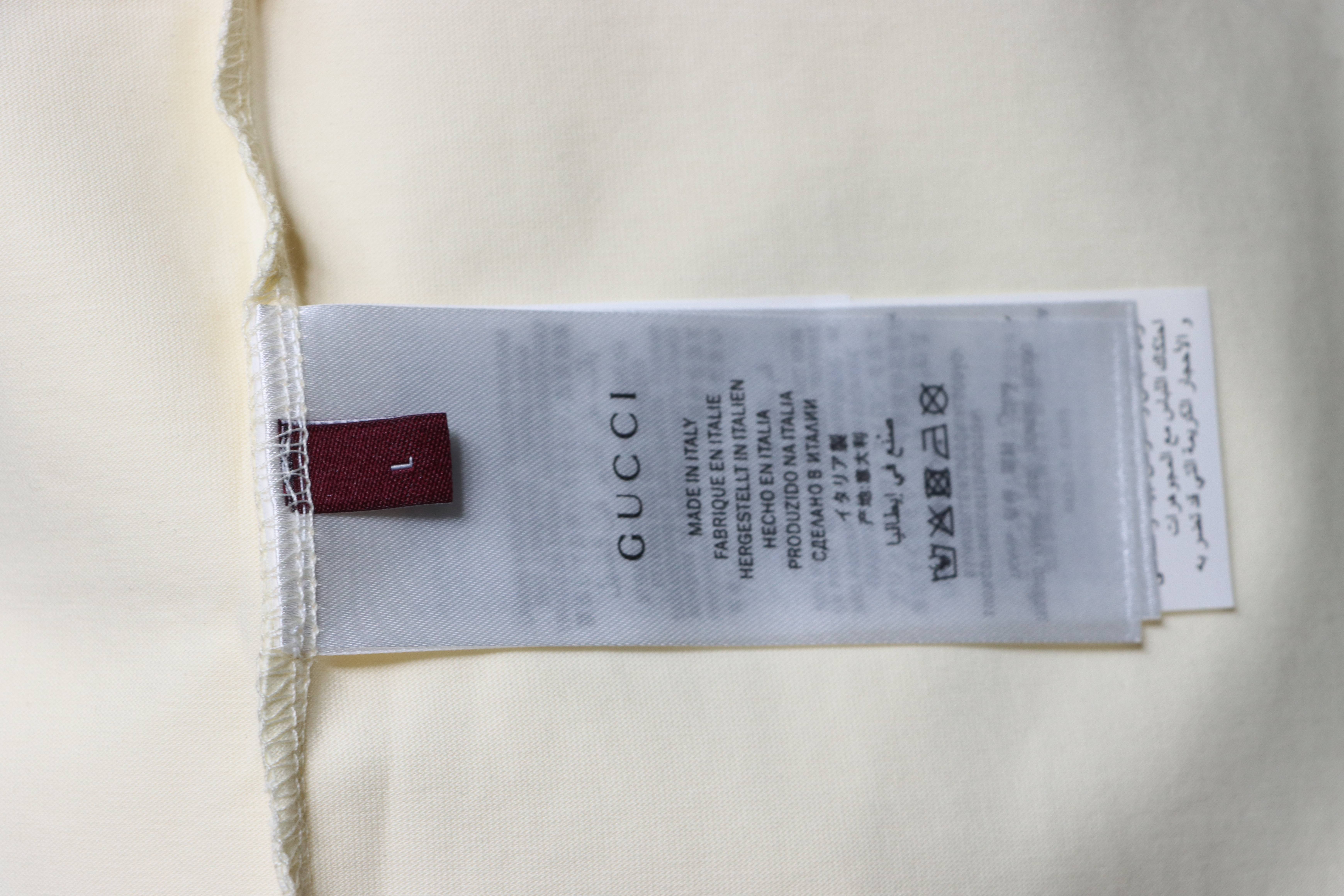 GUCCI Classic Lightning Short Sleeve T-Shirt Style 1