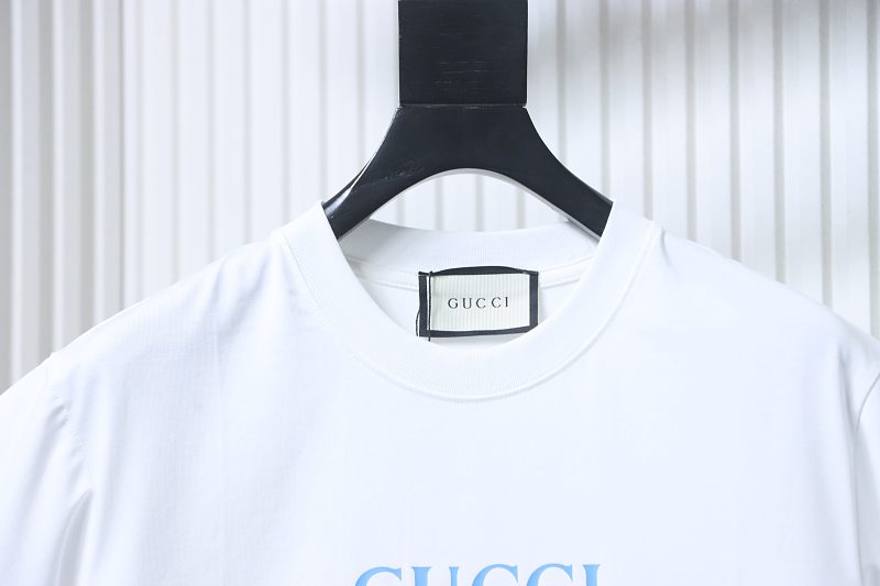 GUCCI Classic Square Square Print Short Sleeve T-Shirt Style 1