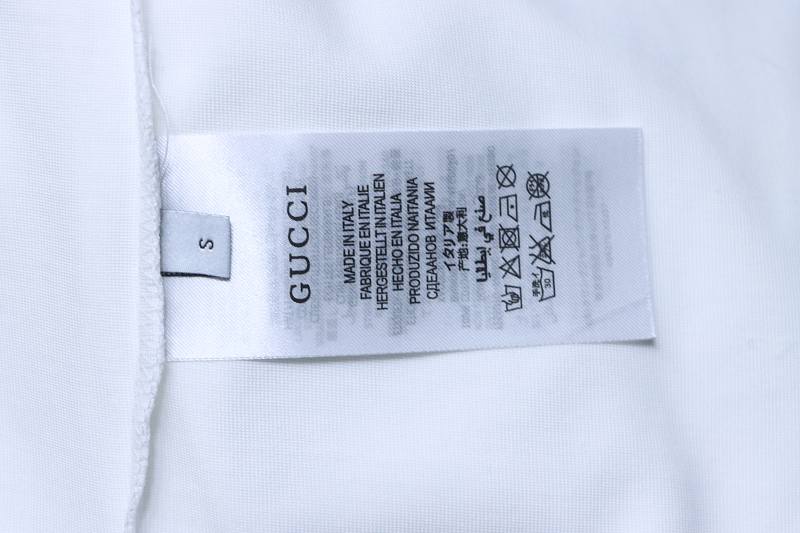 GUCCI Classic Square Square Print Short Sleeve T-Shirt Style 1