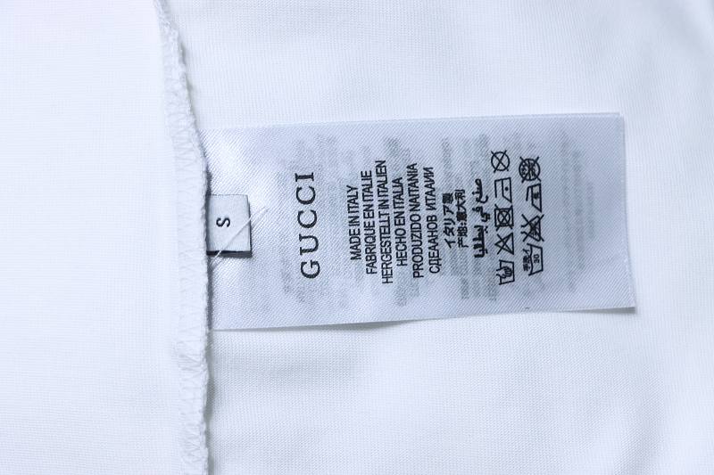 GUCCI Classic Square Square Print Short Sleeve T-Shirt Style 2