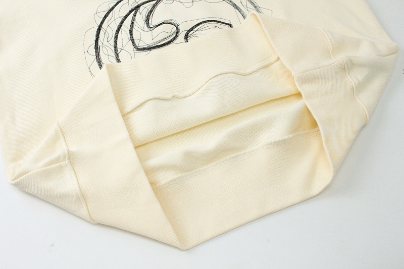 GUCCI Crew Neck Embroidery Sweatshirt