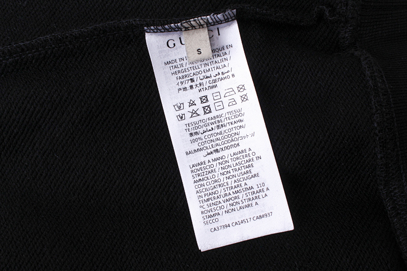 GUCCI Crew Neck Print Sweatshirt