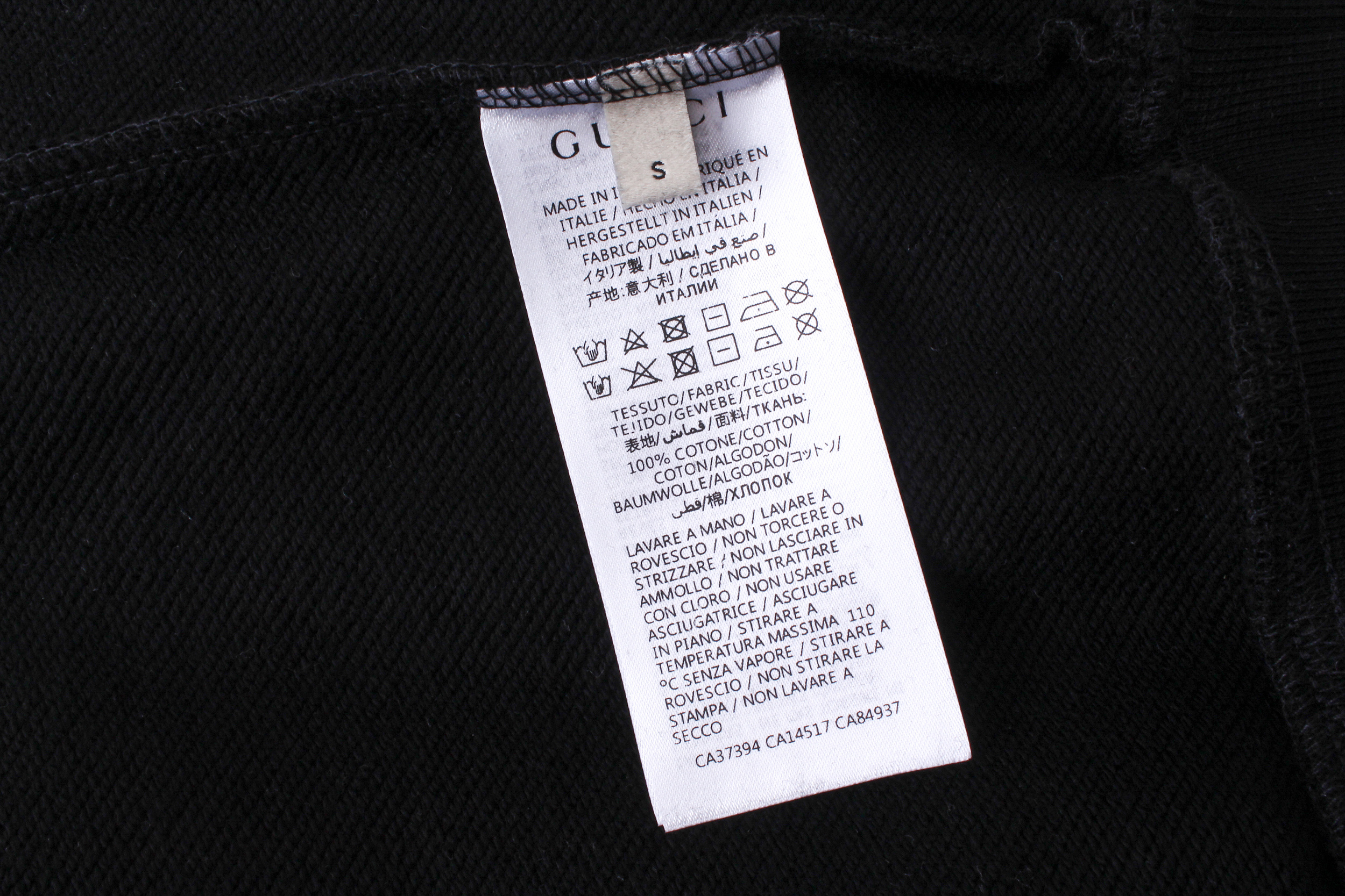 GUCCI Crew Neck Print Sweatshirt