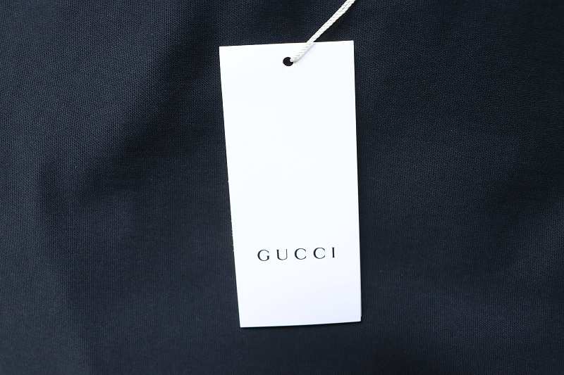 GUCCI Double G Contrast Big Logo Crew Neck Short Sleeve T-Shirt Style 2