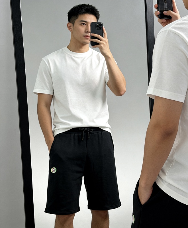 GUCCI Double G Embroidery Logo Shorts