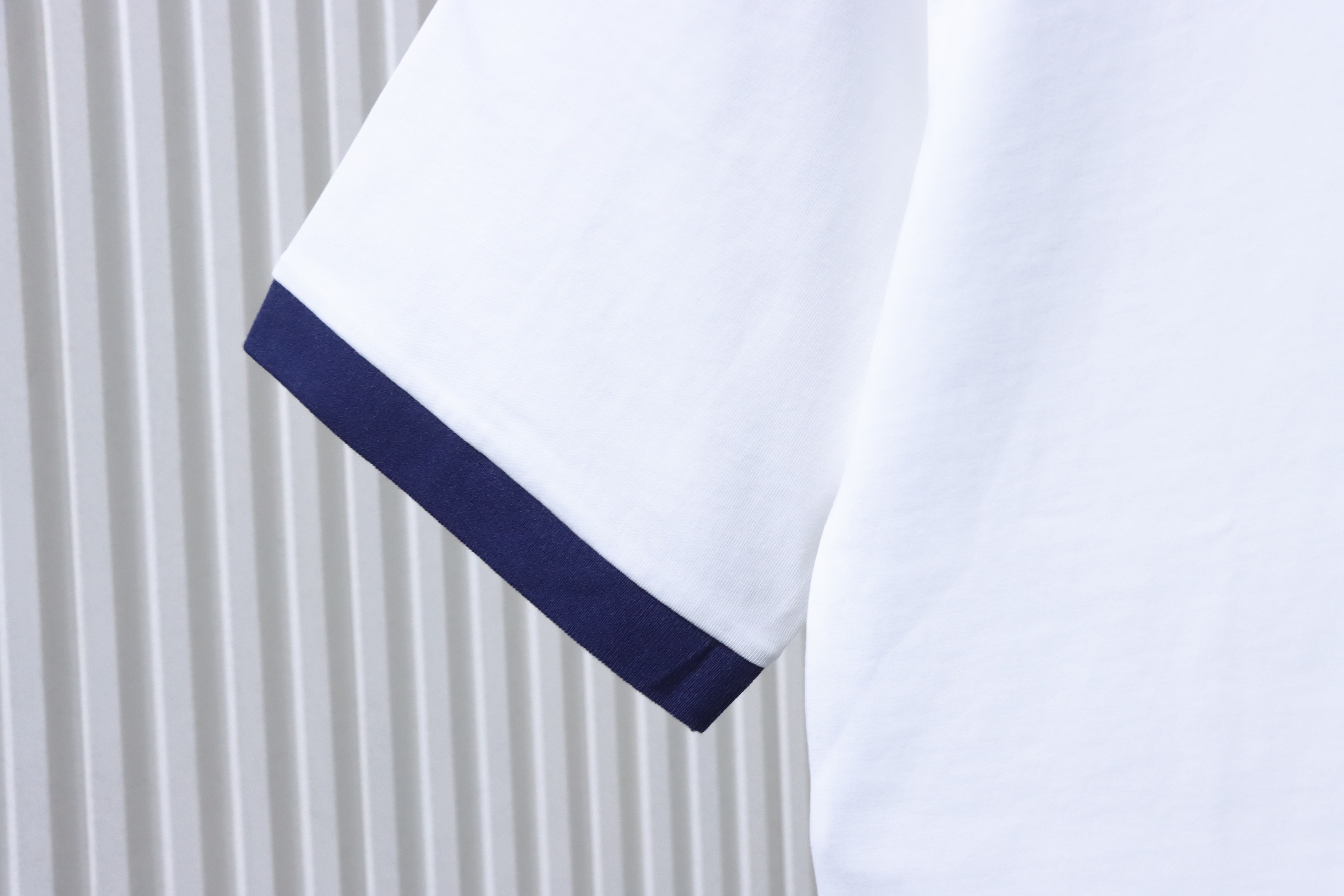 GUCCI Double G Embroidery Short Sleeve T-Shirt Style 1