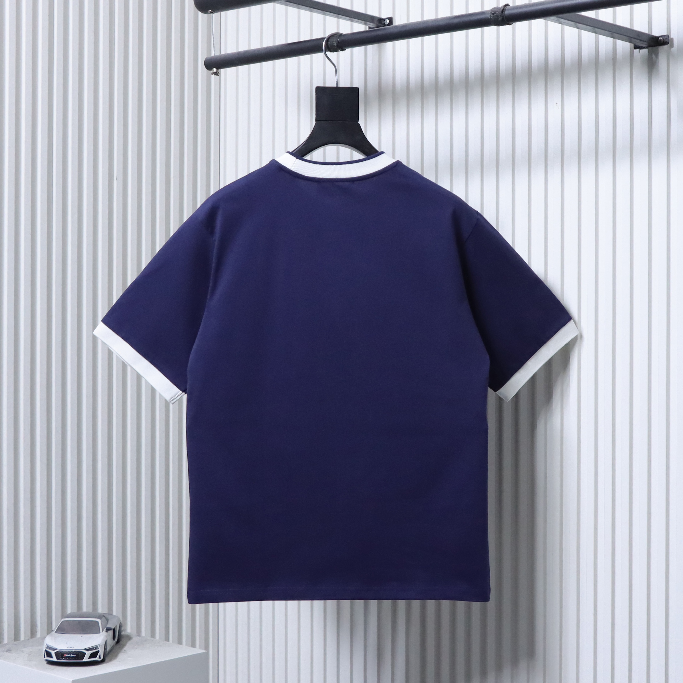 GUCCI Double G Embroidery Short Sleeve T-Shirt Style 3