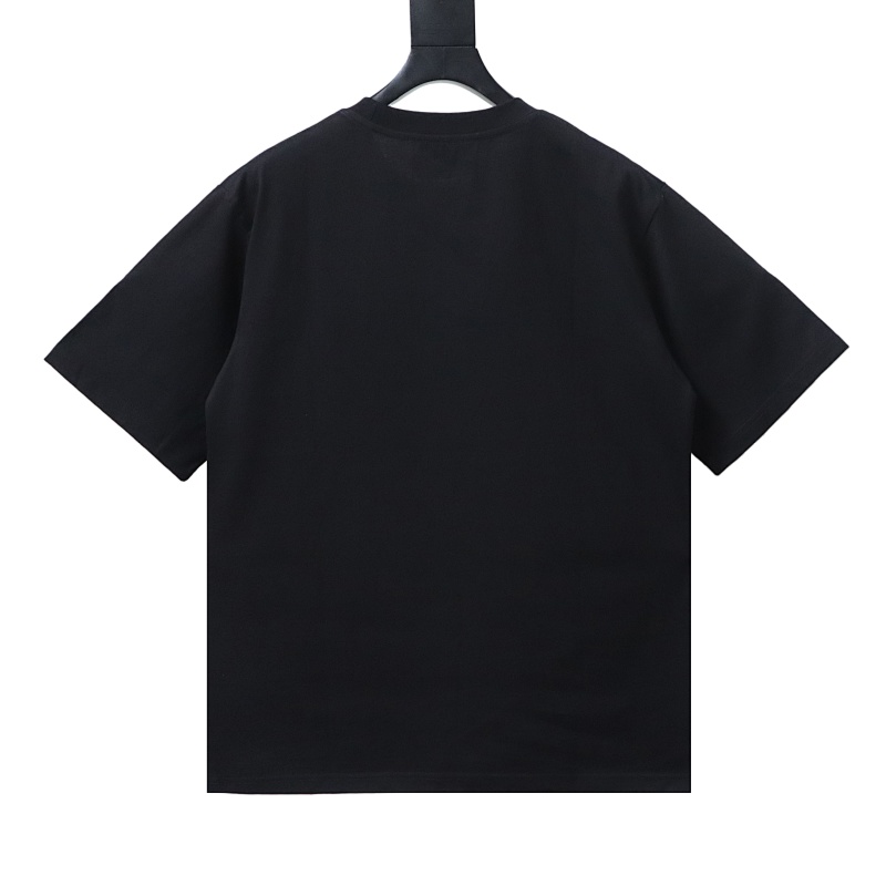 GUCCI Double G Interlocking Print Logo Short Sleeve T-Shirt Style 2