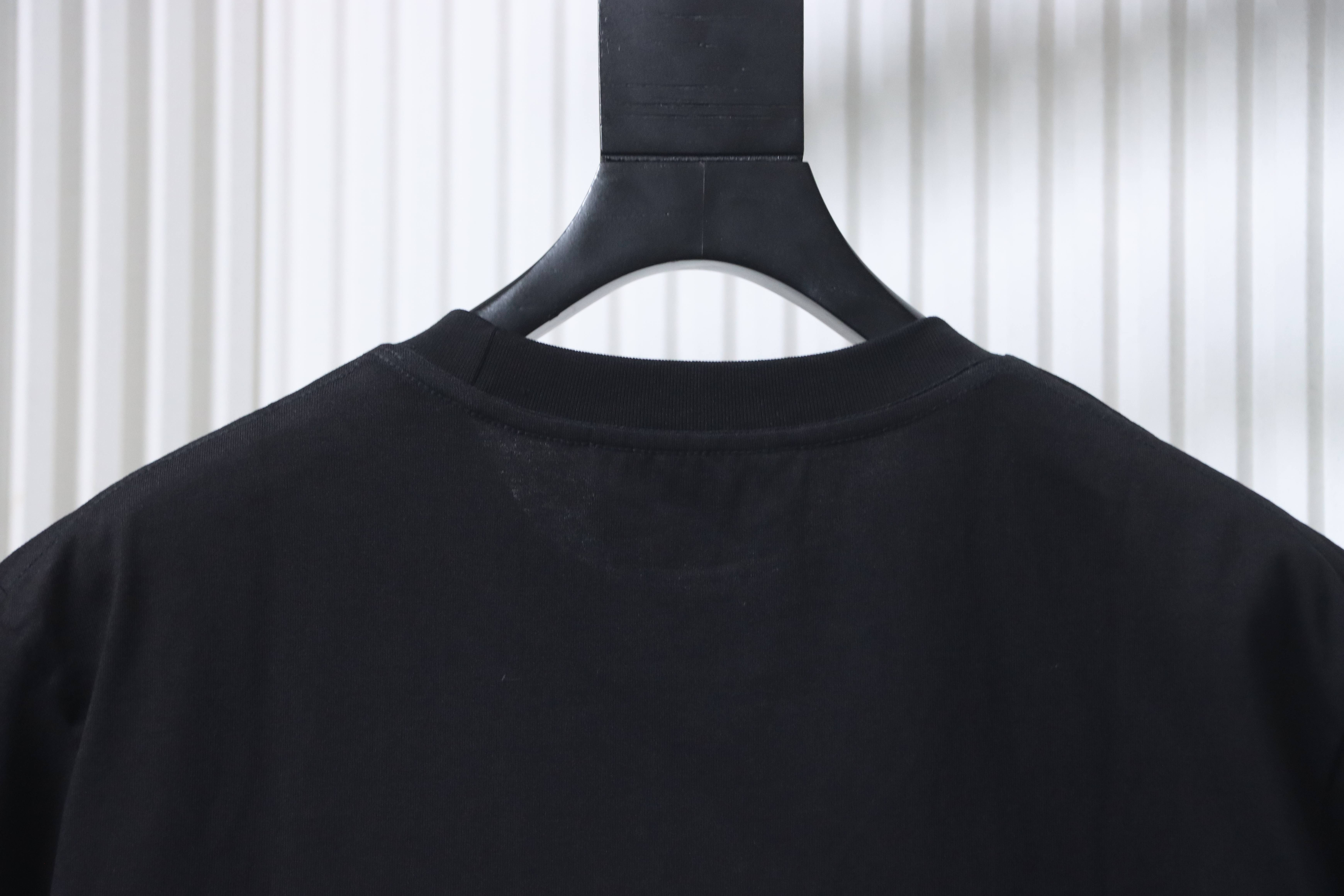 GUCCI Double G Interlocking Print Logo Short Sleeve T-Shirt Style 2