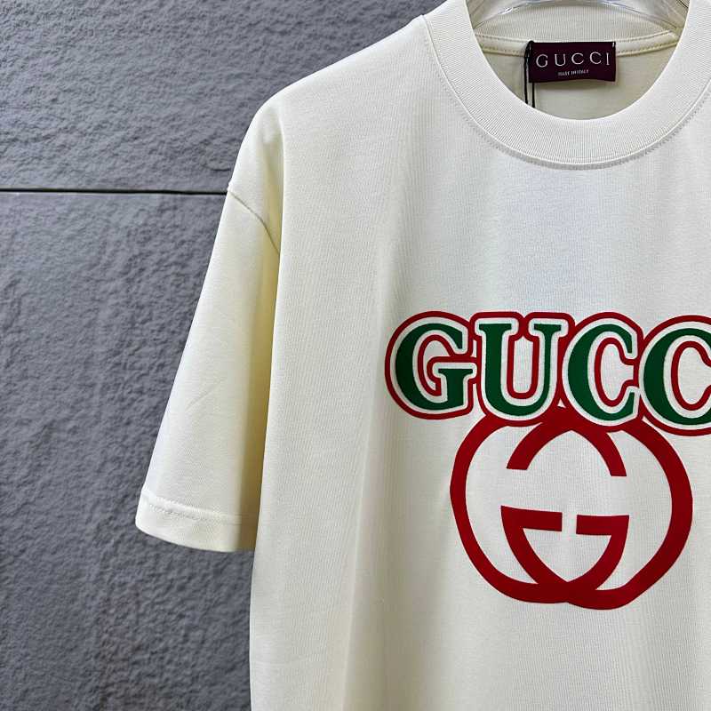 GUCCI Double G Short Sleeve T-Shirt