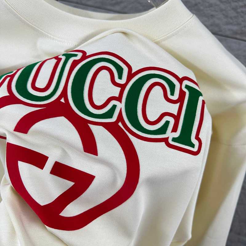 GUCCI Double G Short Sleeve T-Shirt