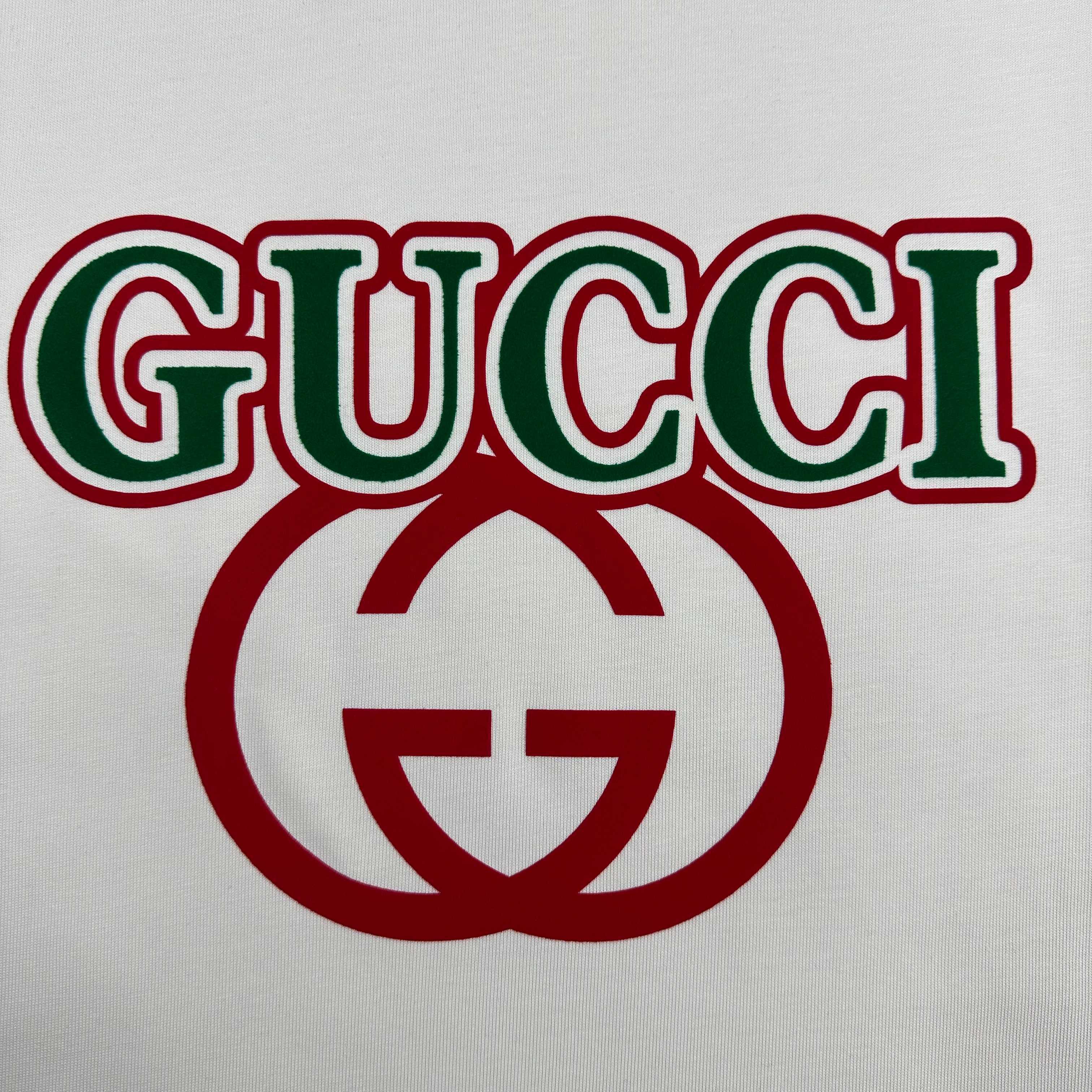 GUCCI Double G Short Sleeve T-Shirt