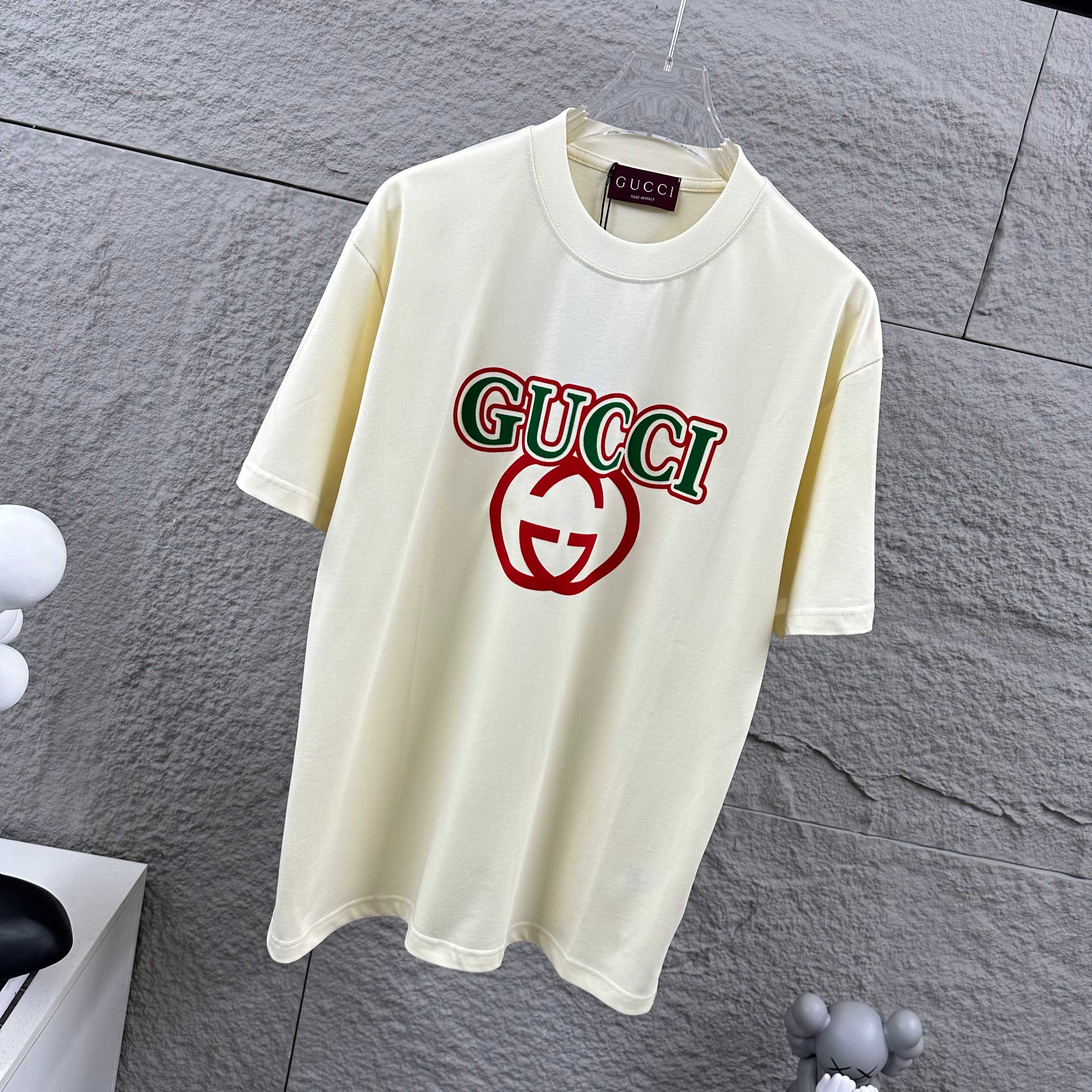 GUCCI Double G Short Sleeve T-Shirt