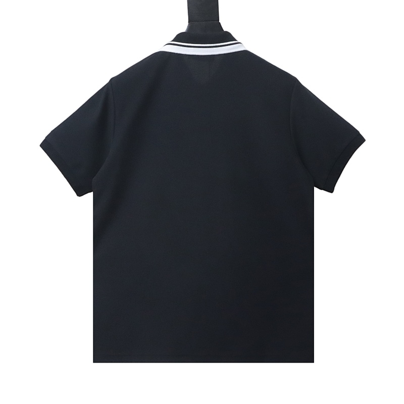 GUCCI Double G Small Logo Embroidery Short Sleeve Polo Shirt Style 1