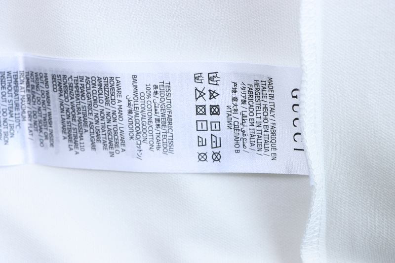 GUCCI Double G Small Logo Embroidery Short Sleeve Polo Shirt Style 2