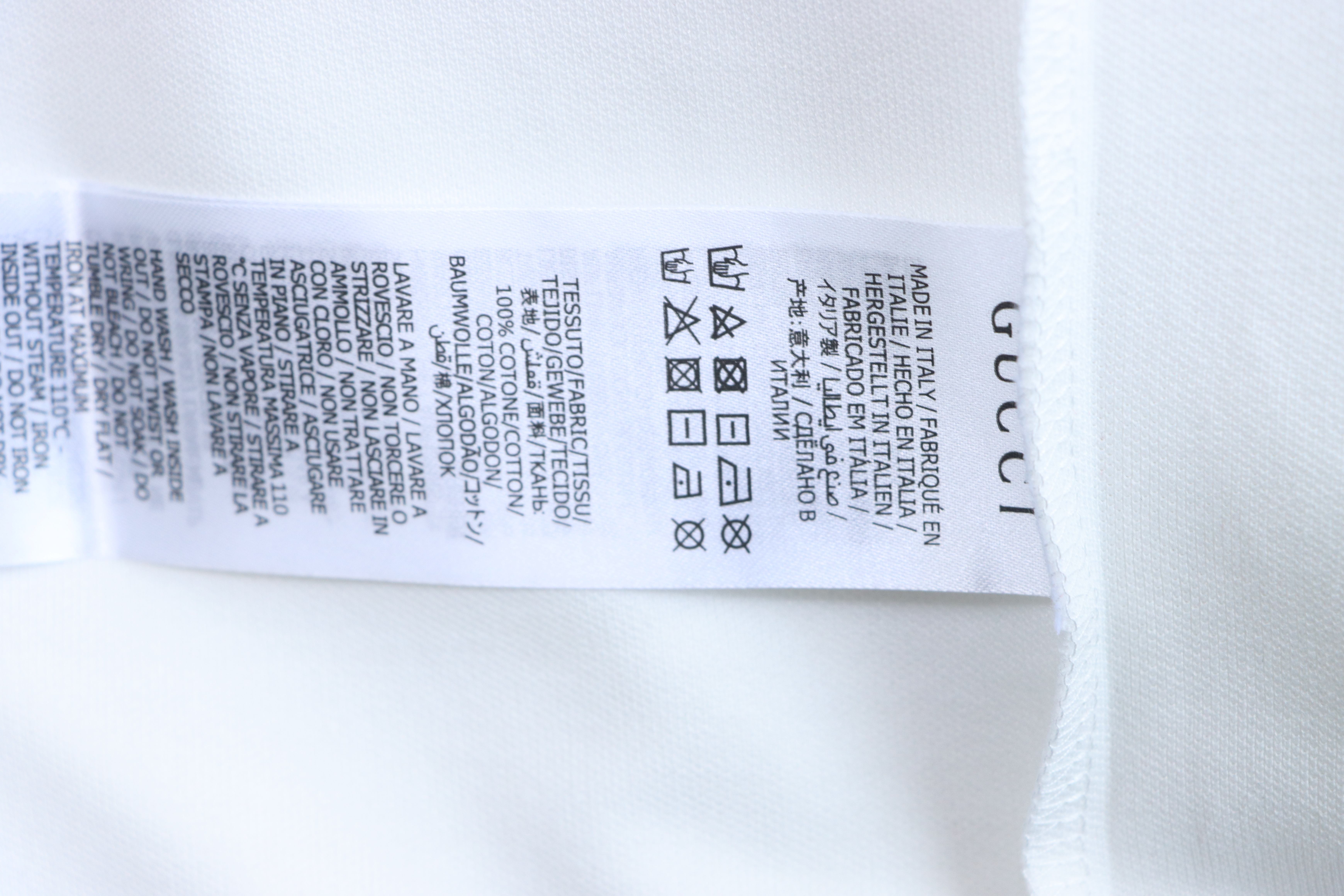 GUCCI Double G Small Logo Embroidery Short Sleeve Polo Shirt Style 2