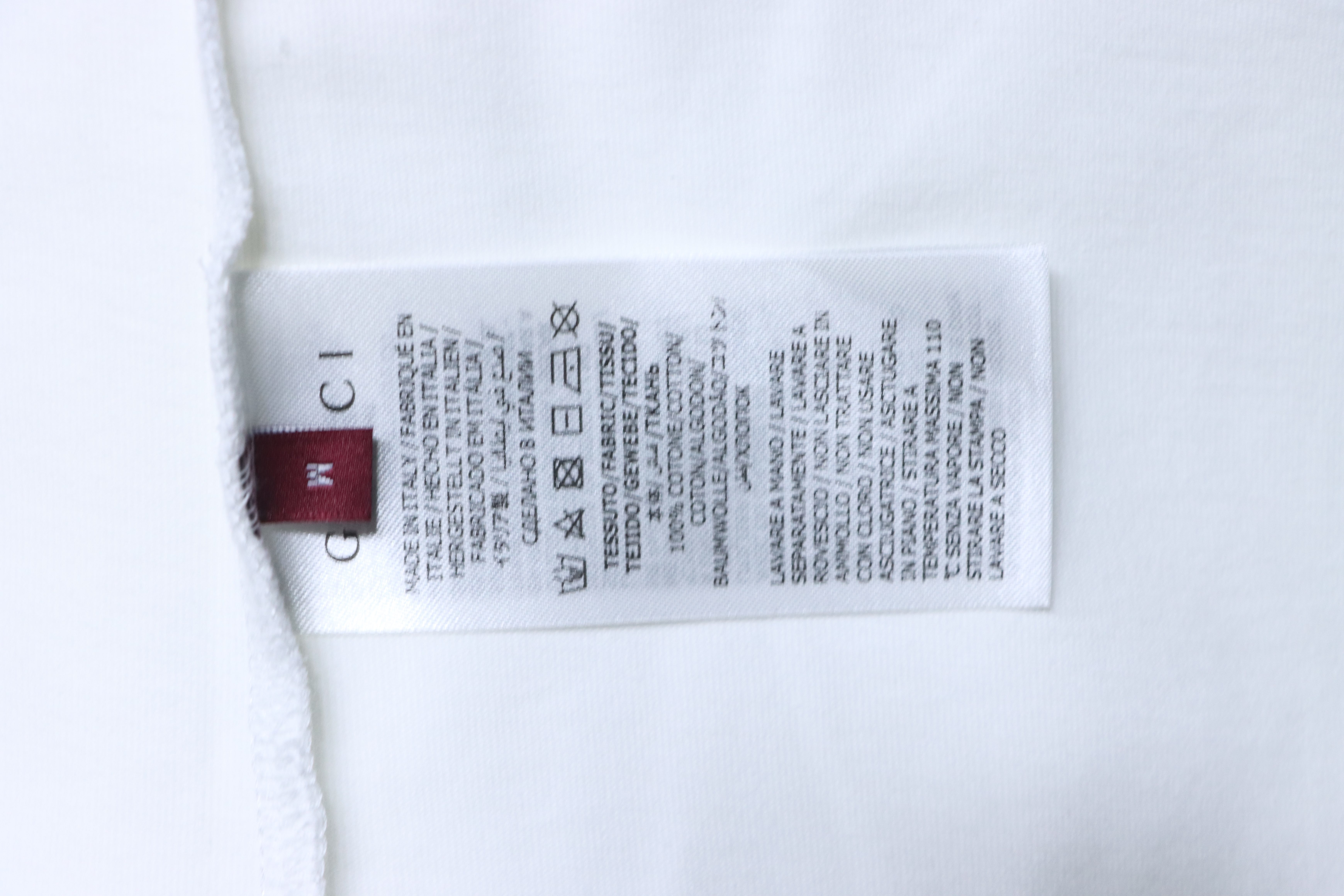 GUCCI Double G Small Logo Embroidery Short Sleeve T-Shirt Style 2