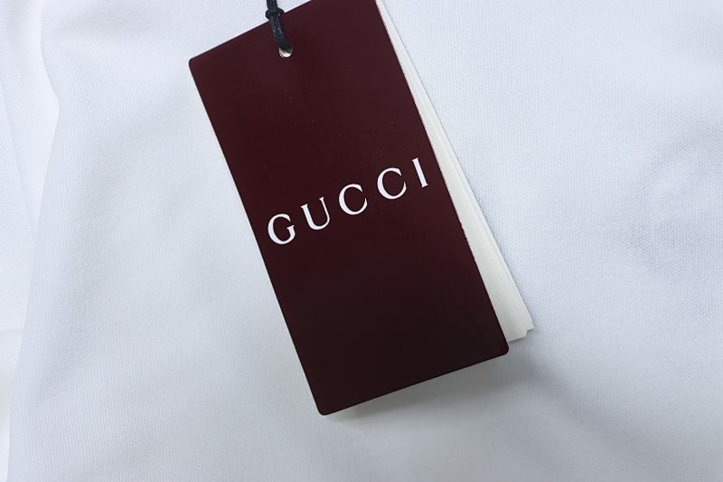 GUCCI Embroidery Logo Short Sleeve Polo Shirt