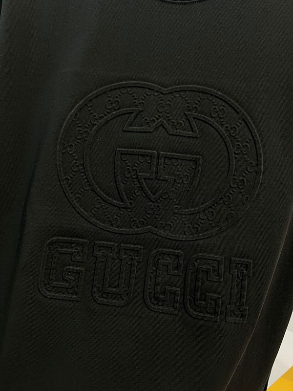 GUCCI Floral Letter Print Short Sleeve T-Shirt