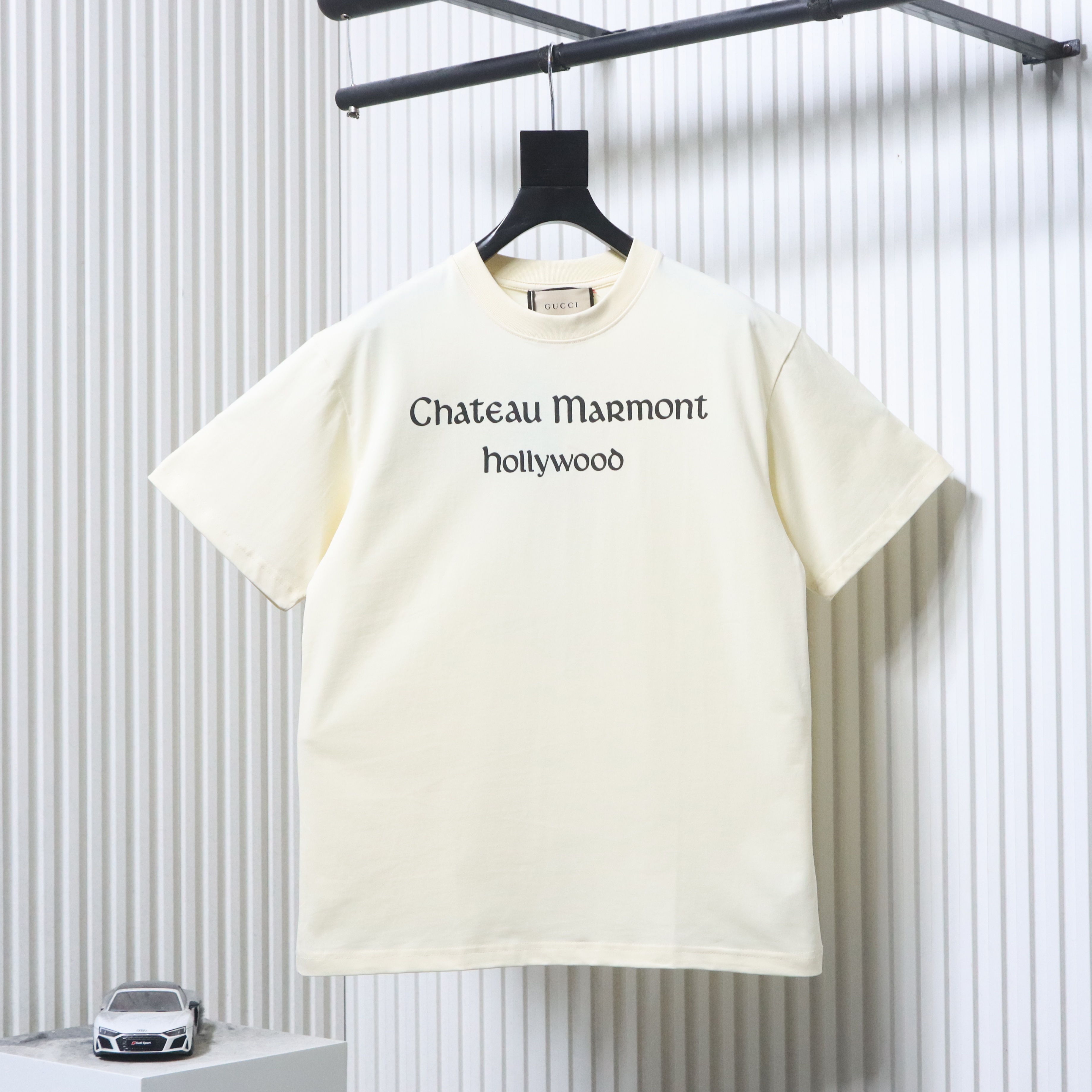 GUCCI Floral Letter Print Short Sleeve T-Shirt Style 2