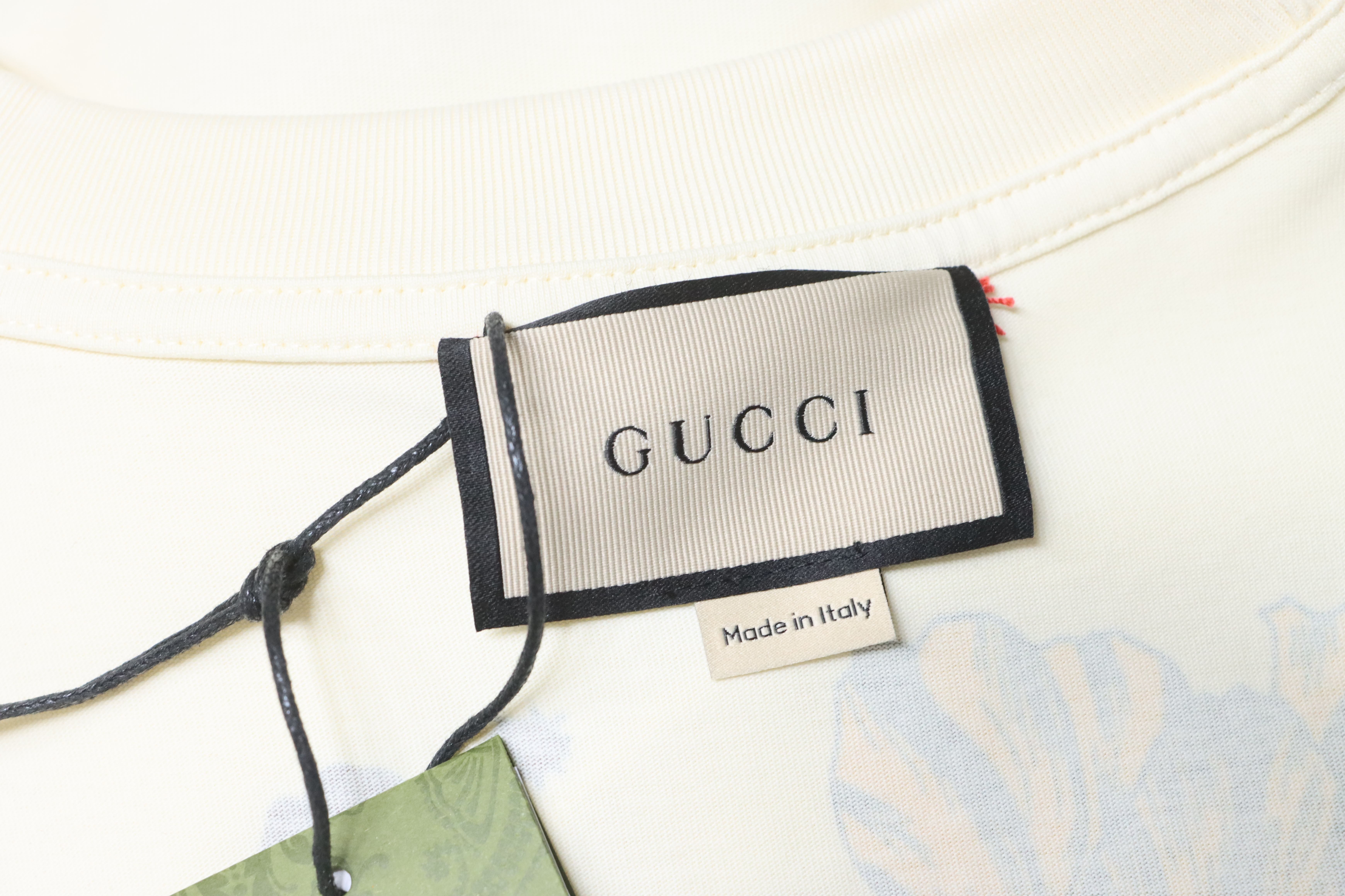 GUCCI Floral Letter Print Short Sleeve T-Shirt Style 2
