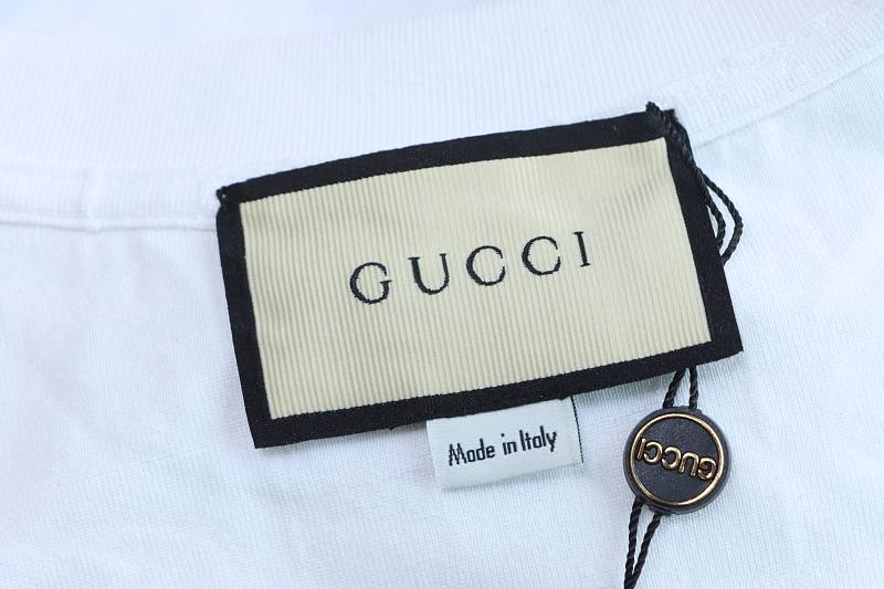 GUCCI Full GG Monogram Jacquard Short Sleeve T-Shirt Style 1