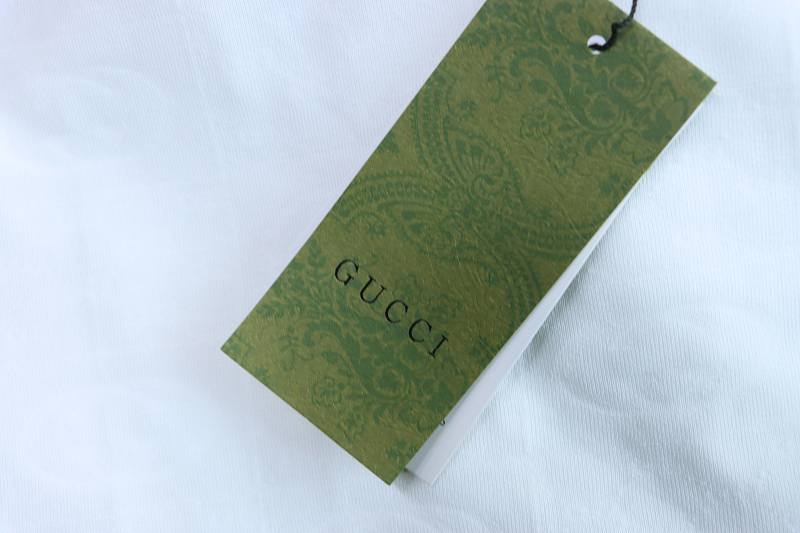 GUCCI Full GG Monogram Jacquard Short Sleeve T-Shirt Style 1
