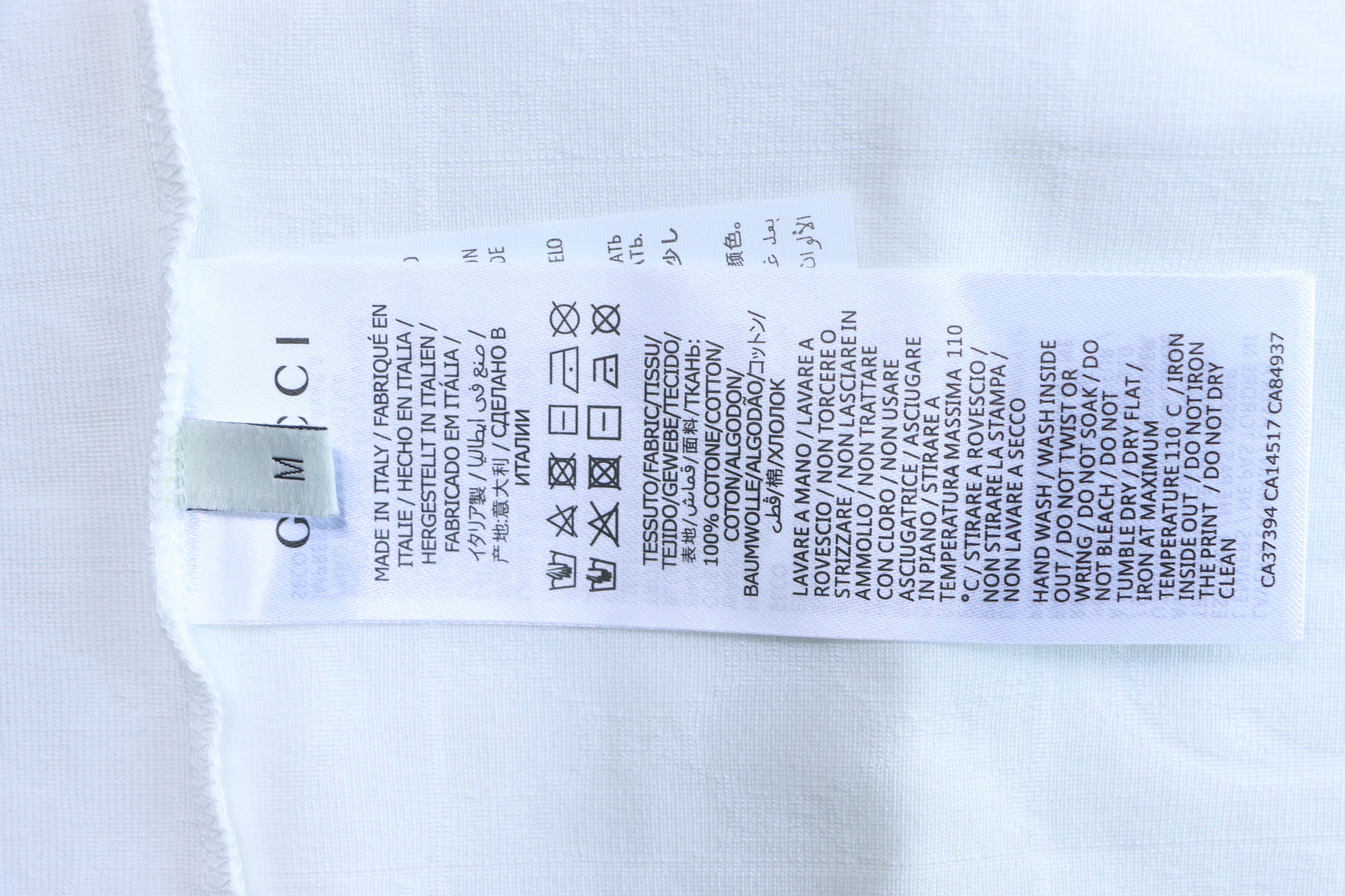 GUCCI Full GG Monogram Jacquard Short Sleeve T-Shirt Style 1